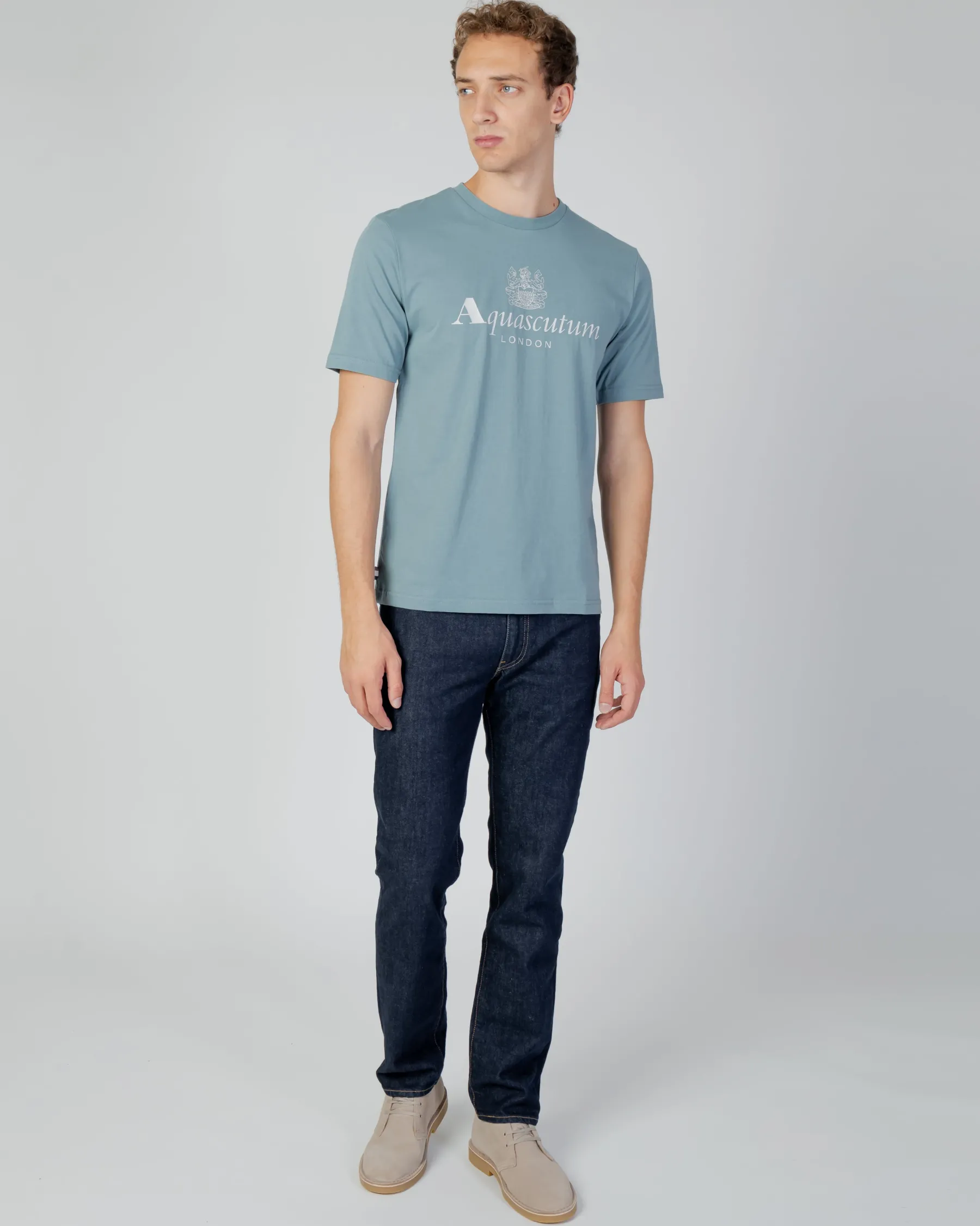 Clearance Aquascutum Active Active Big Logo
