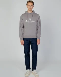 Discount Aquascutum Active Active Big Logo Hoodie Fleece