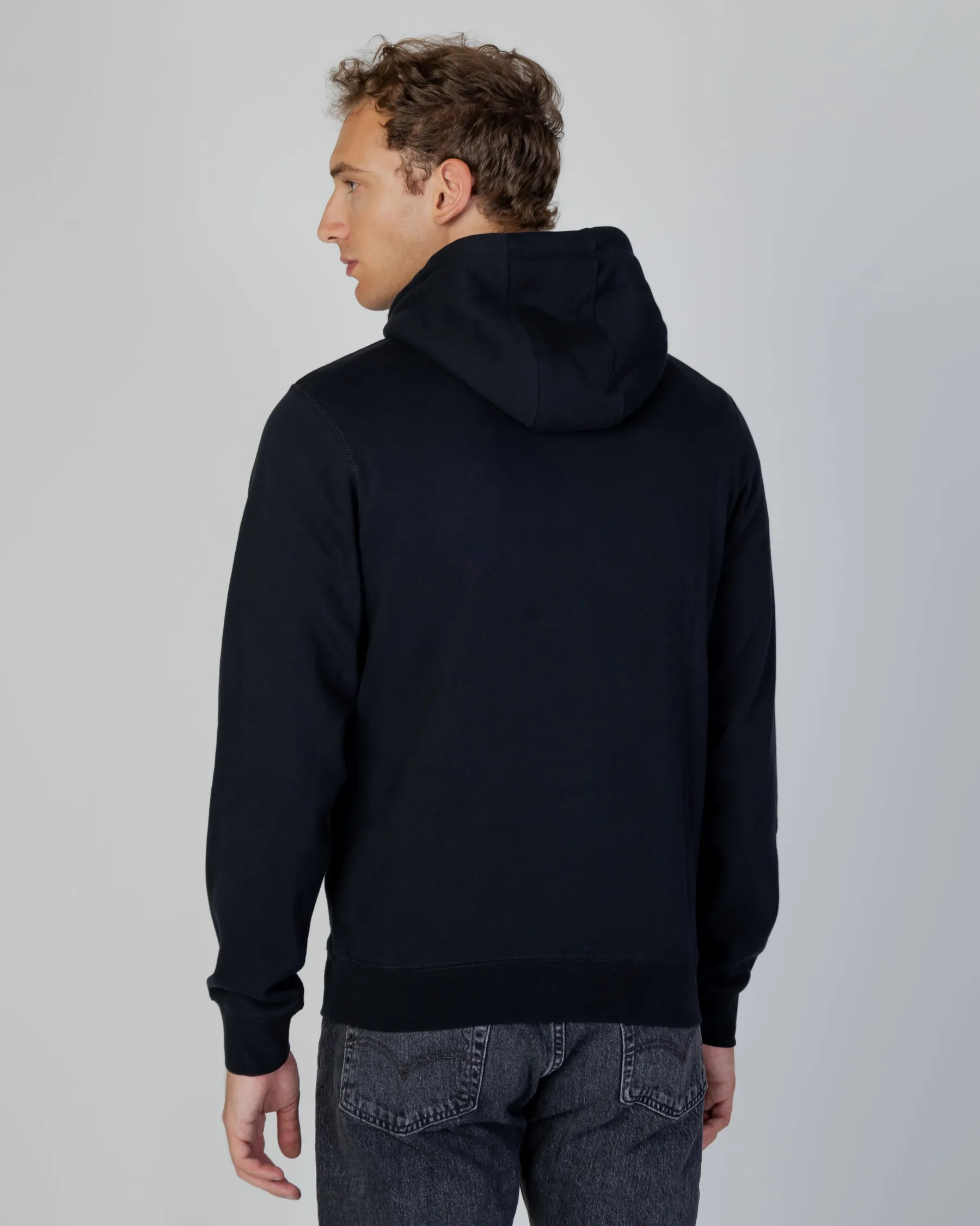 Clearance Aquascutum Active Active Big Logo Hoodie Fleece
