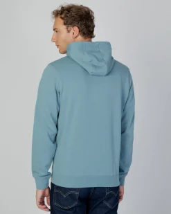 Aquascutum Active Active Big Logo Hoodie Fleece