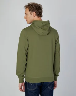 Aquascutum Active Active Big Logo Hoodie Fleece