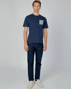 Aquascutum Active Active Check Pocket T-Shirt