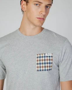 Sale Aquascutum Active Active Check Pocket T-Shirt