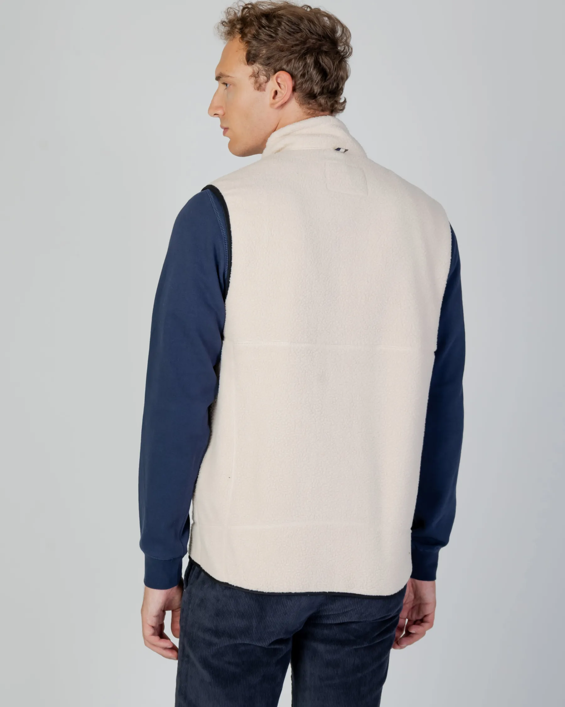 Discount Aquascutum Active Active One Color Sherpa Vest