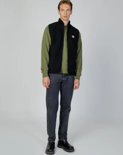 Sale Aquascutum Active Active One Color Sherpa Vest