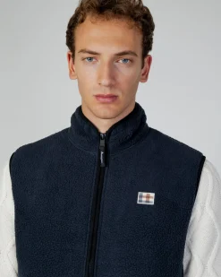 Sale Aquascutum Active Active One Color Sherpa Vest