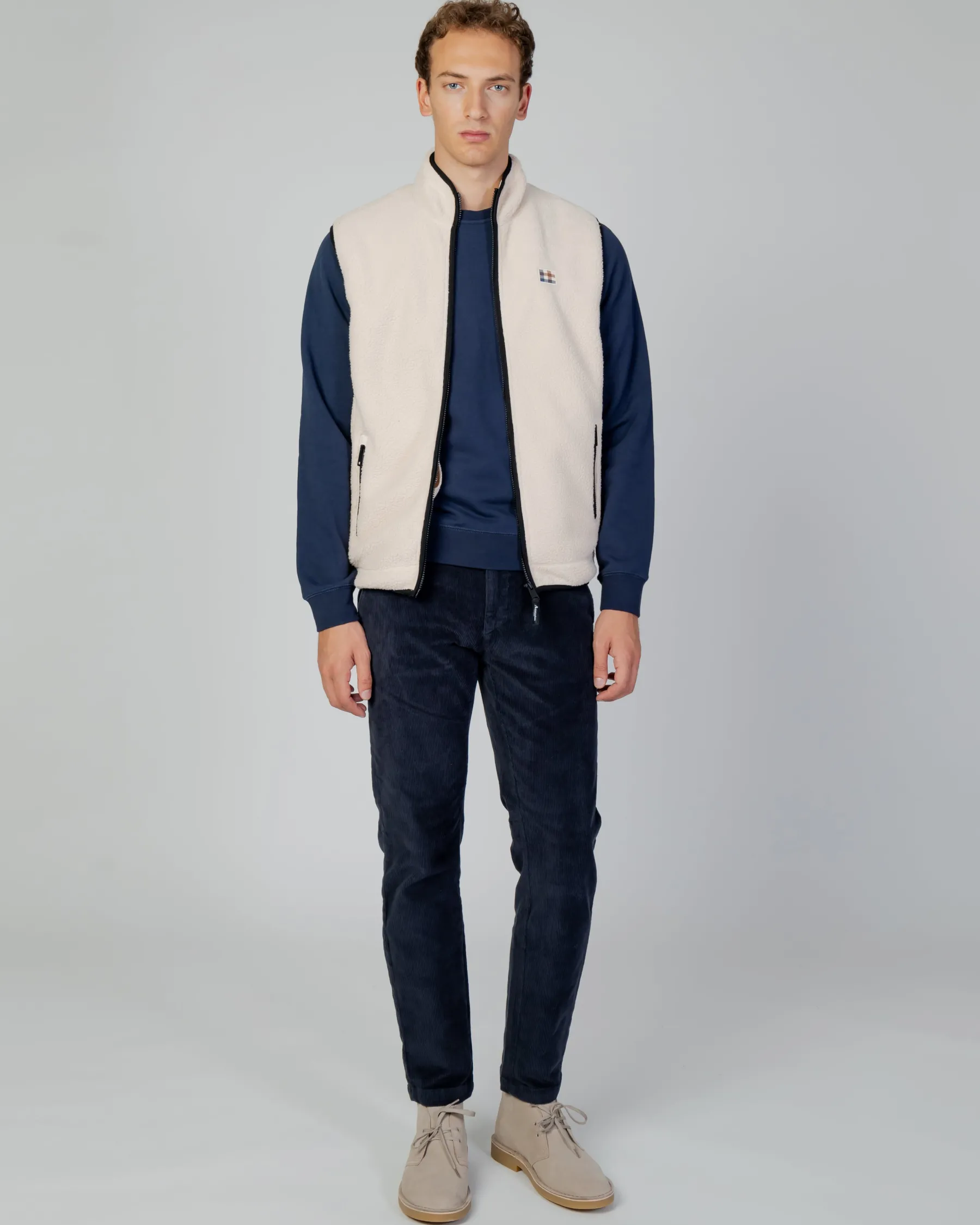 Outlet Aquascutum Active Active One Color Sherpa Vest