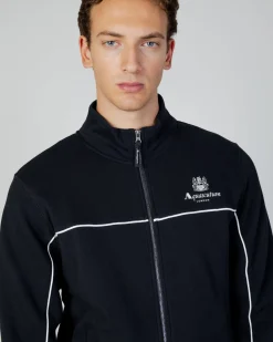 Hot Aquascutum Active Active Piping Mock Neck Fleece