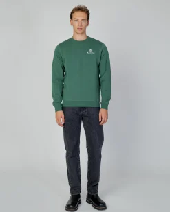 Hot Aquascutum Active Active Small Logo Crew Neck Fleece
