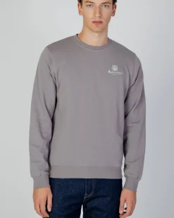 Outlet Aquascutum Active Active Small Logo Crew Neck Fleece
