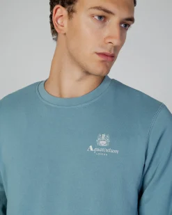 Online Aquascutum Active Active Small Logo Crew Neck Fleece