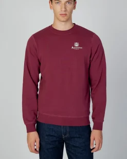 Discount Aquascutum Active Active Small Logo Crew Neck Fleece