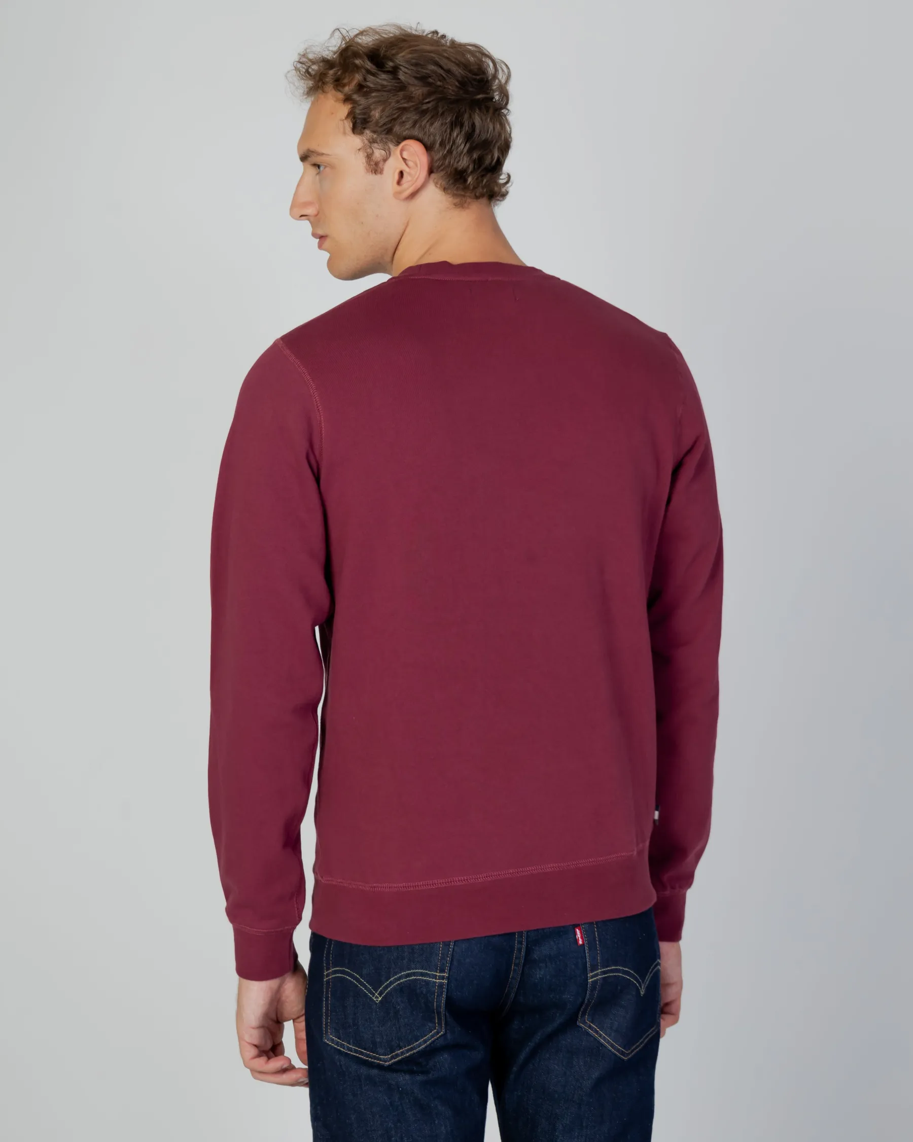 Discount Aquascutum Active Active Small Logo Crew Neck Fleece