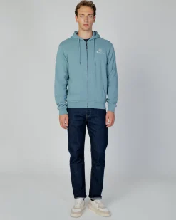 Discount Aquascutum Active Active Small Logo Full Zip Hoodie Fleece