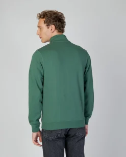 Online Aquascutum Active Active Small Logo Full Zip Mock Neck Fleece