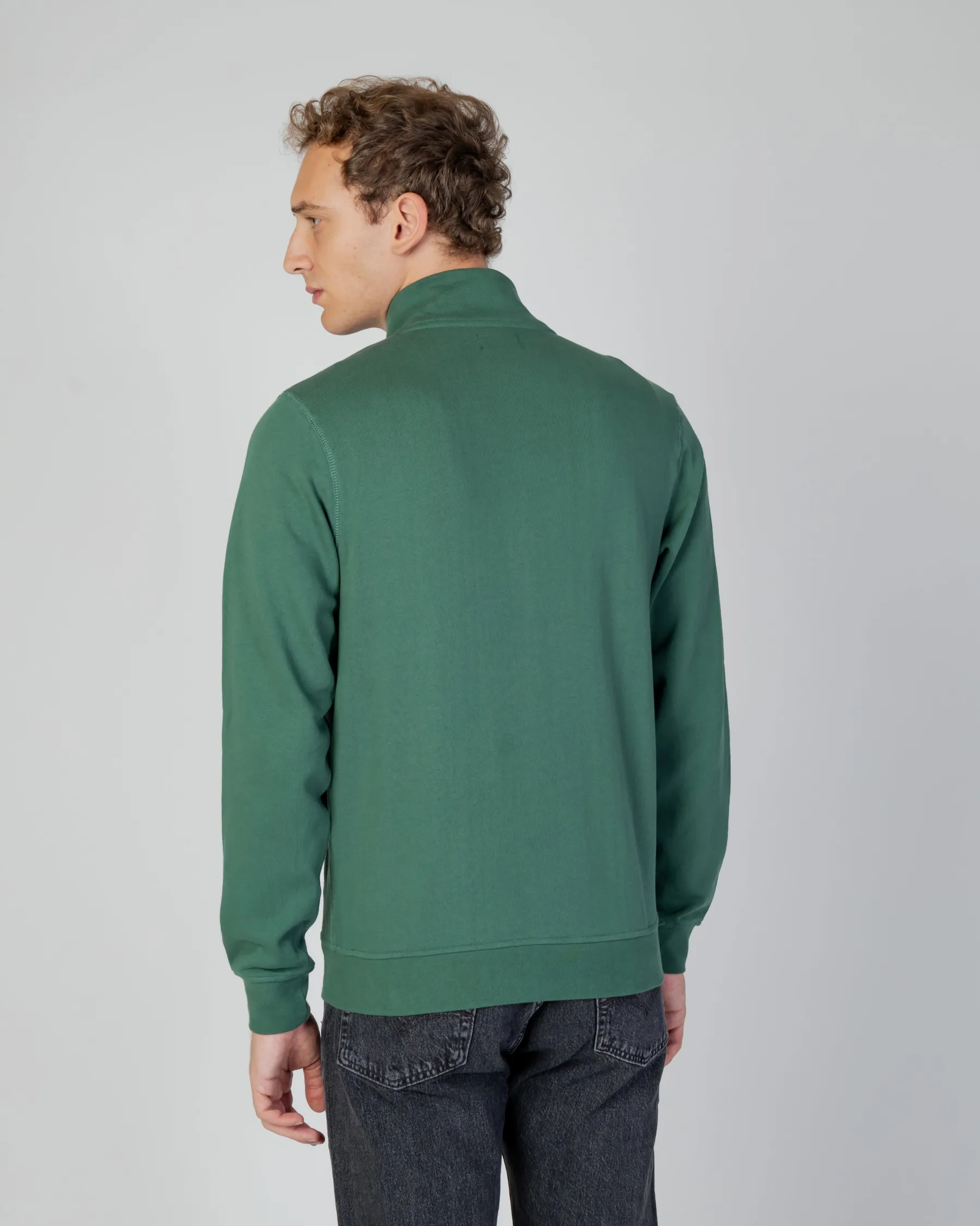 Online Aquascutum Active Active Small Logo Full Zip Mock Neck Fleece