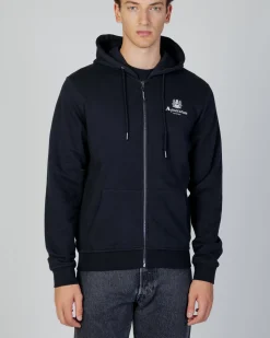 Clearance Aquascutum Active Active Small Logo Full Zip Hoodie Fleece