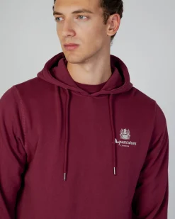 Discount Aquascutum Active Active Small Logo Hoodie Fleece