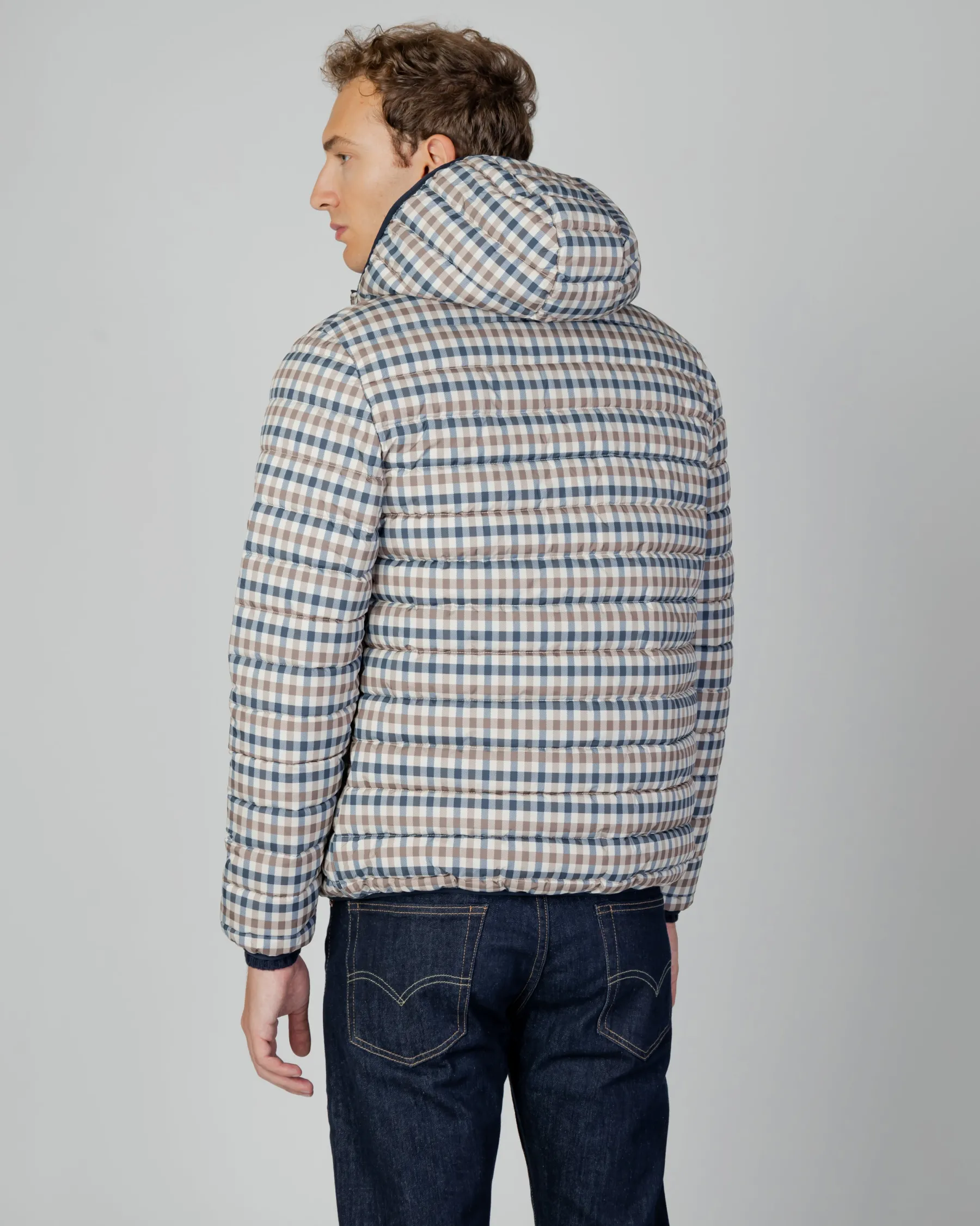 New Aquascutum Active Active100Gr Hooded Jacket
