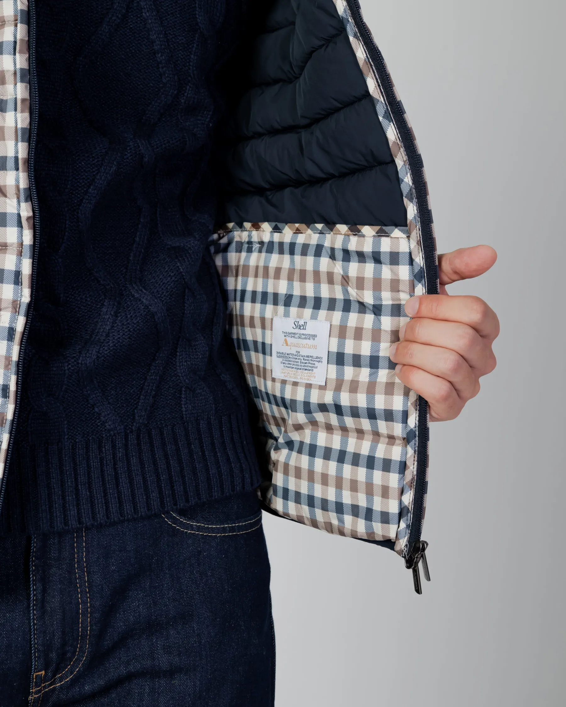 Online Aquascutum Active Active100Gr Hooded Jacket