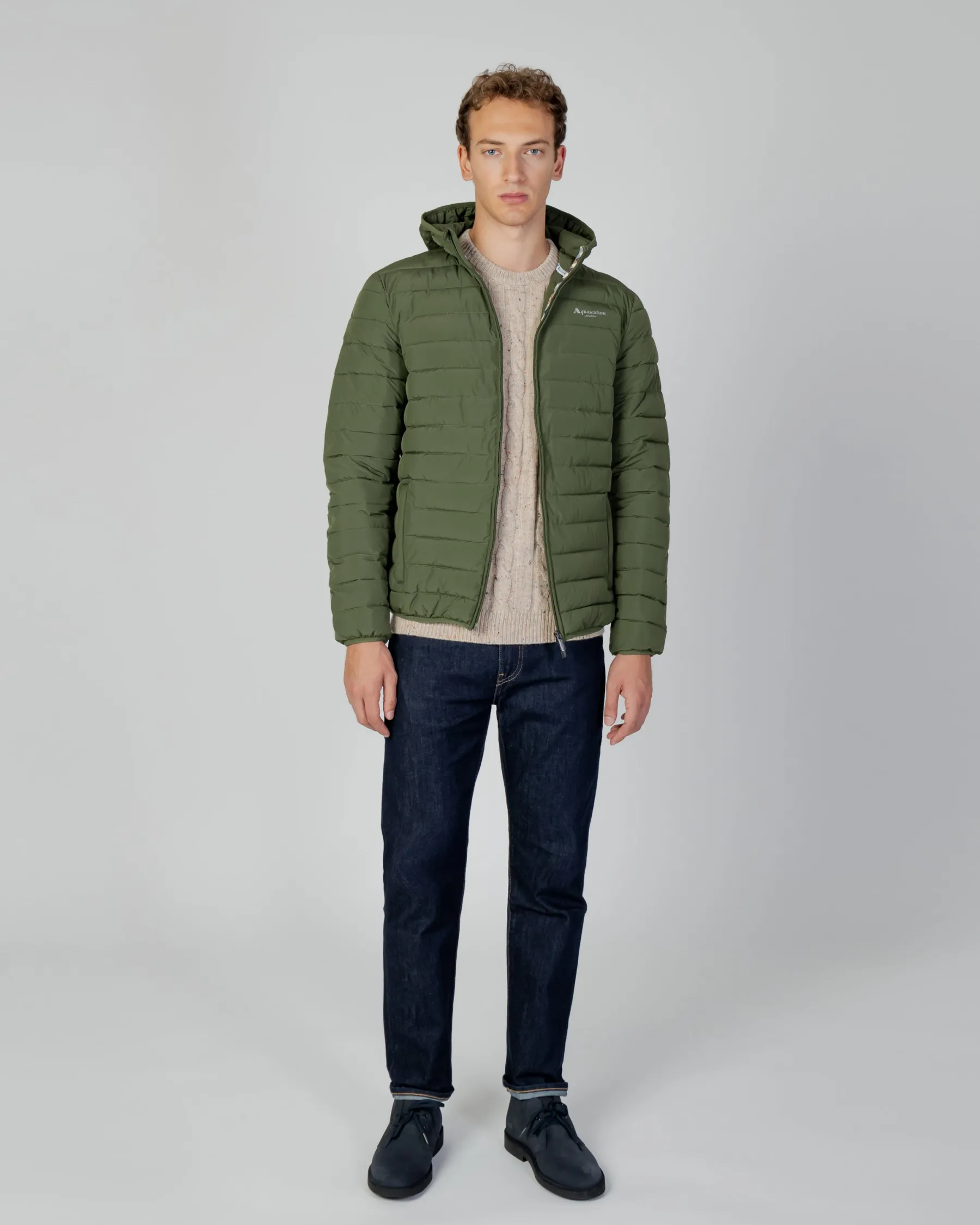 Online Aquascutum Active Active100Gr Hooded Jacket