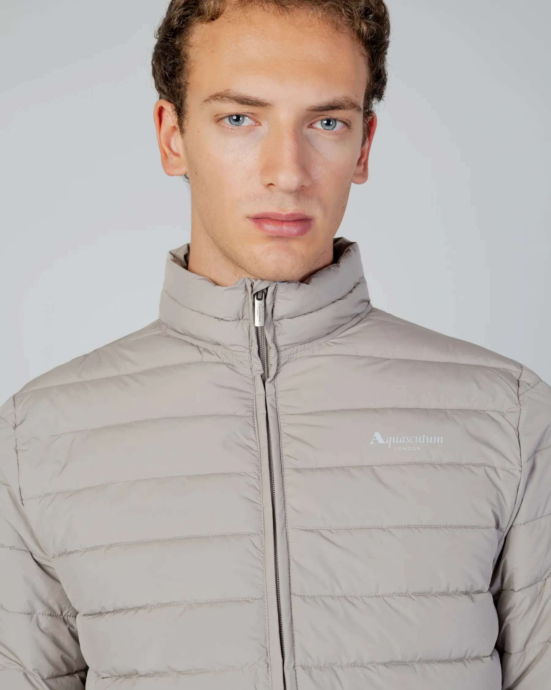 Online Aquascutum Active Active100Gr Mock Neck Jacket