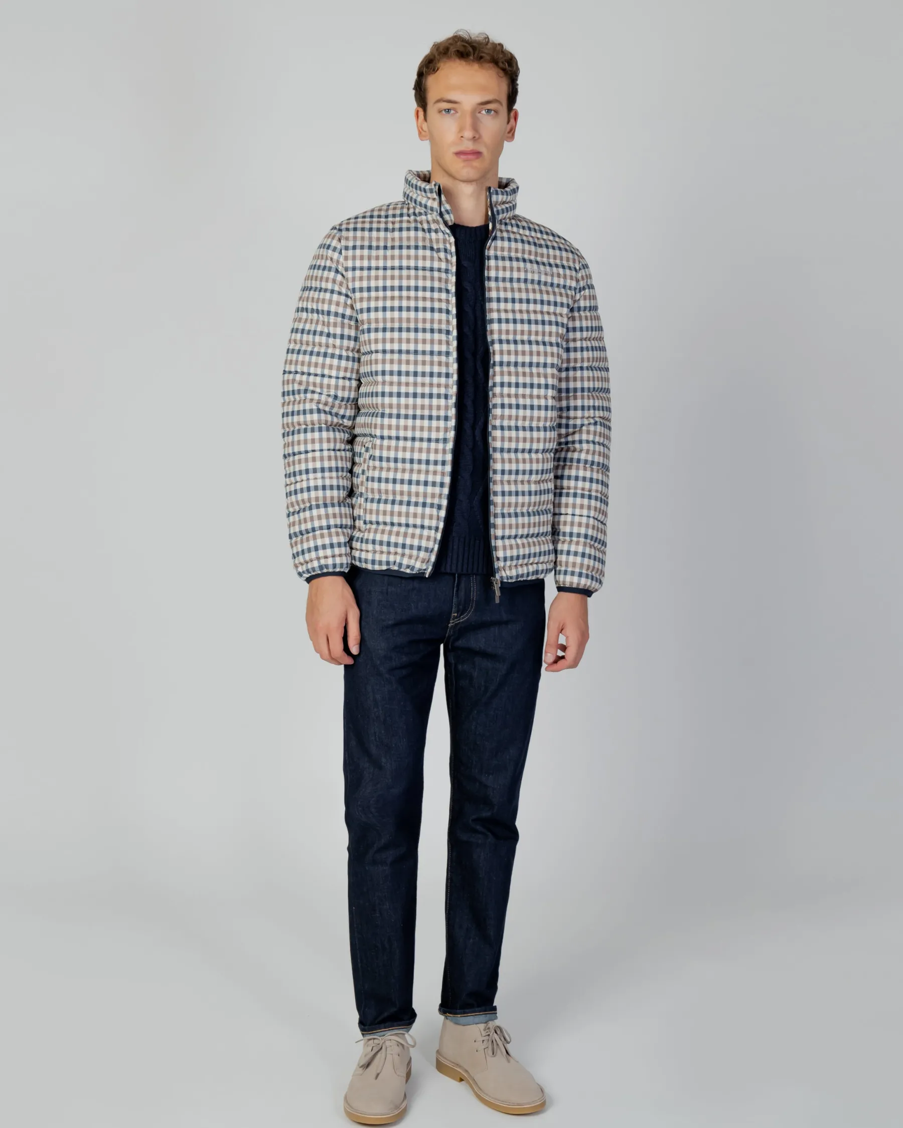 New Aquascutum Active Active100Gr Mock Neck Jacket