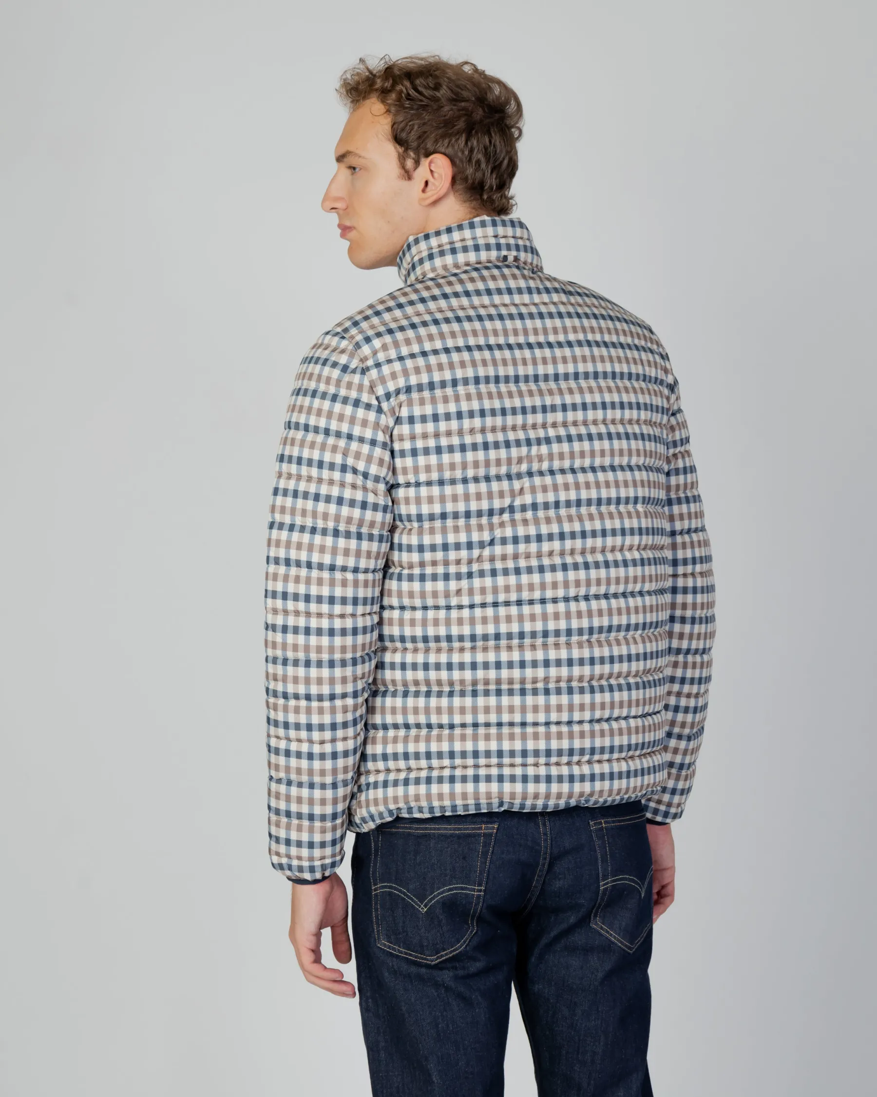New Aquascutum Active Active100Gr Mock Neck Jacket