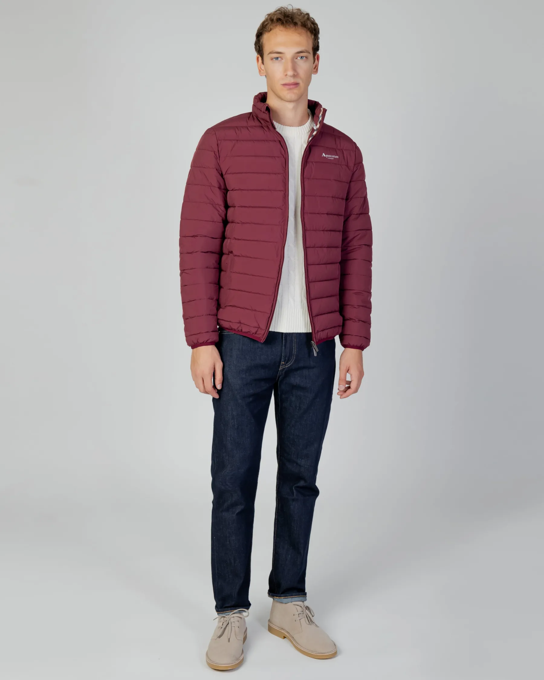 Best Aquascutum Active Active100Gr Mock Neck Jacket